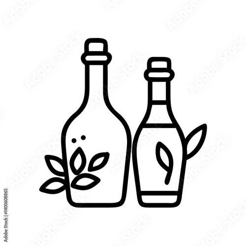 vinegar and oil