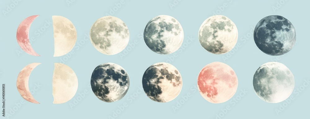 Lunar Cycle Phases (5) Lunar Cycle Phases (5)