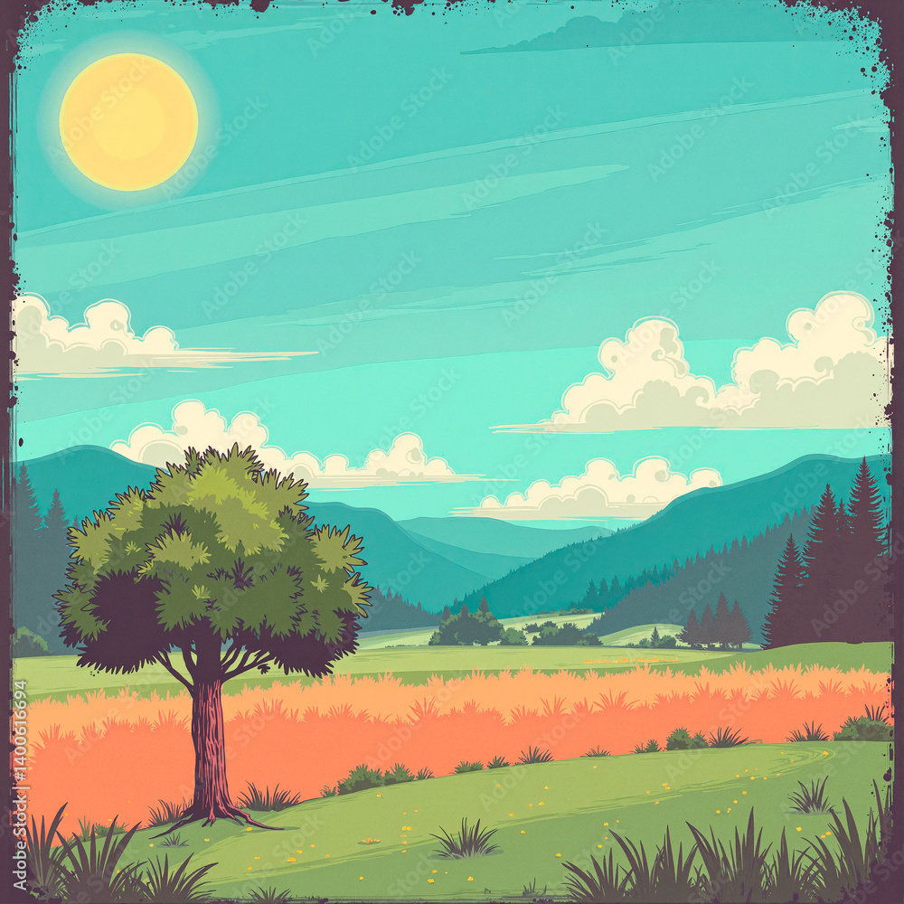 Obraz premium Scenic Landscape