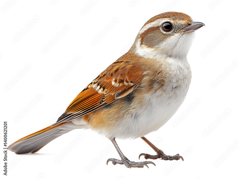 A high-resolution studio photograph full body shot of a Common Nightingale bird symbol of Urkaine are flying on a pure white background, A high-resolution studio photograph full body shot of a Common Nightingale bird symbol of Urkaine are flying on a pure white background,