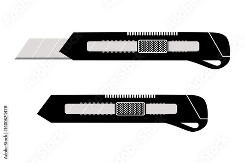 Cutter knife icon. vector illustration design