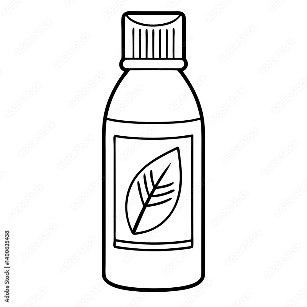 Eco dental icon –Refillable eco mouthwash bottle Eco dental icon –Refillable eco mouthwash bottle