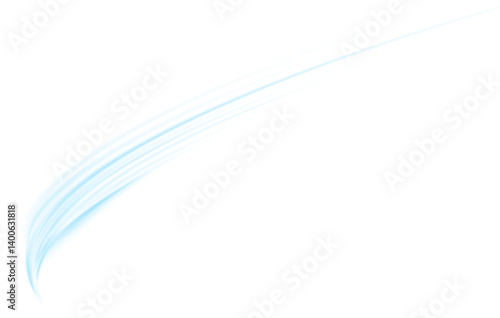 Blue wind PNG illustrating airflow or breeze. Shows air conditioner direction. Isolated transparent swirl or twirl effect in PNG format.