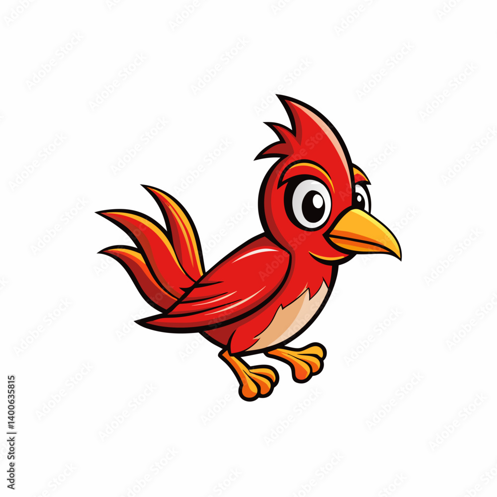 Obraz premium rooster isolated on white background