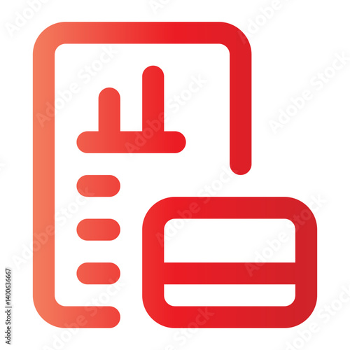 bookkeeping gradient icon