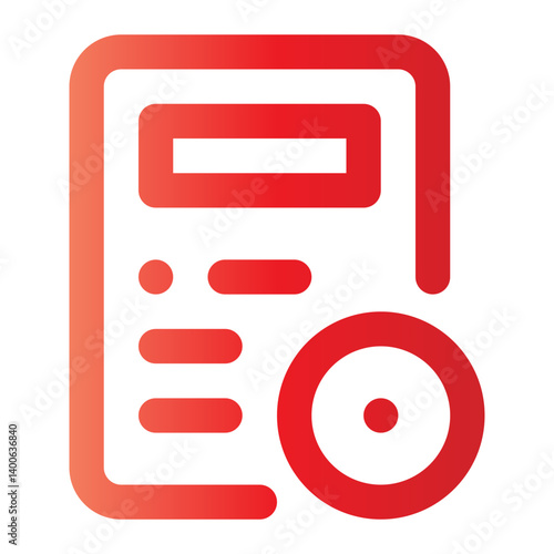 paid gradient icon