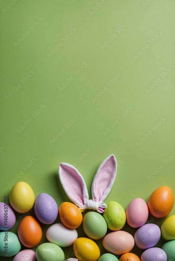 easter eggs and bunny easter eggs and bunny