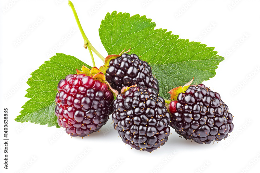 Mulberry, on a white background, clipart Mulberry, on a white background, clipart