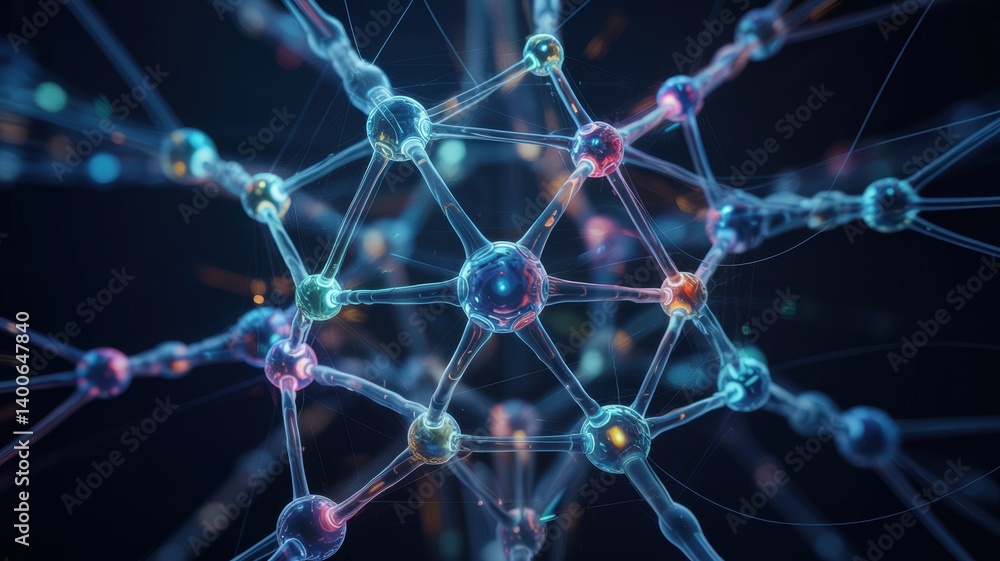 Glowing digital brain representing artificial intelligence in cyberspace. Futuristic neural network and data processing visualization. Glowing digital brain representing artificial intelligence in cyberspace. Futuristic neural network and data processing visualization.