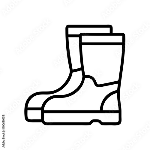 Find durable waterproof rubber boots for gardening and outdoor work protective footwear pair