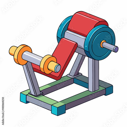 dumbbell isolated on white