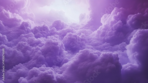 clouds over the purple sky 4