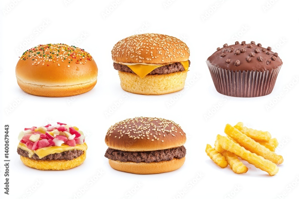 Assorted Fast Food Items (1) Assorted Fast Food Items (1)