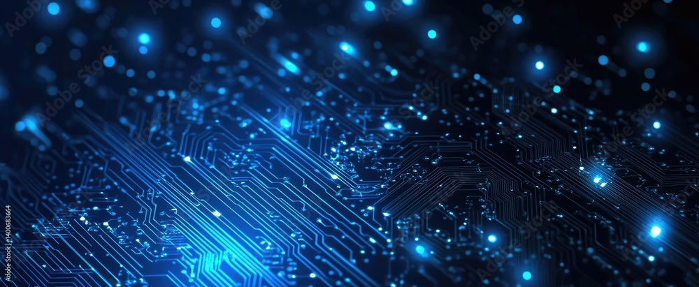 Obraz premium Complex Circuit Board