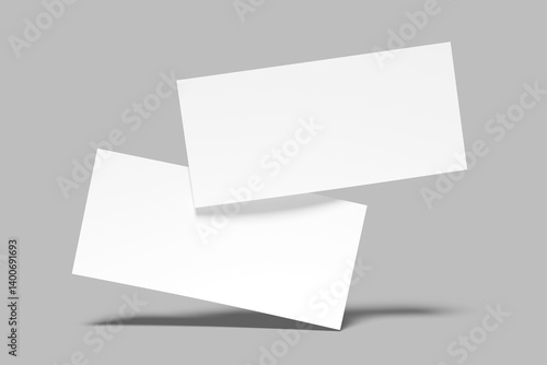gift voucher blank mockup