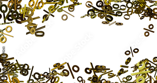 Blurred sale background.