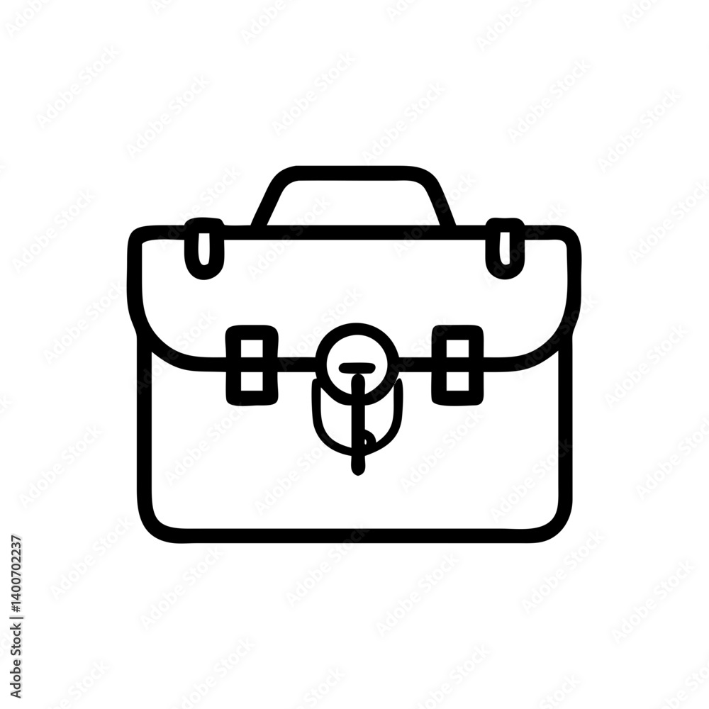 Obraz premium Icon of a doctorchest / first aid kit