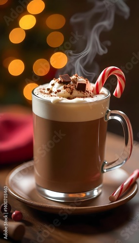 cup of coffee with chocolate