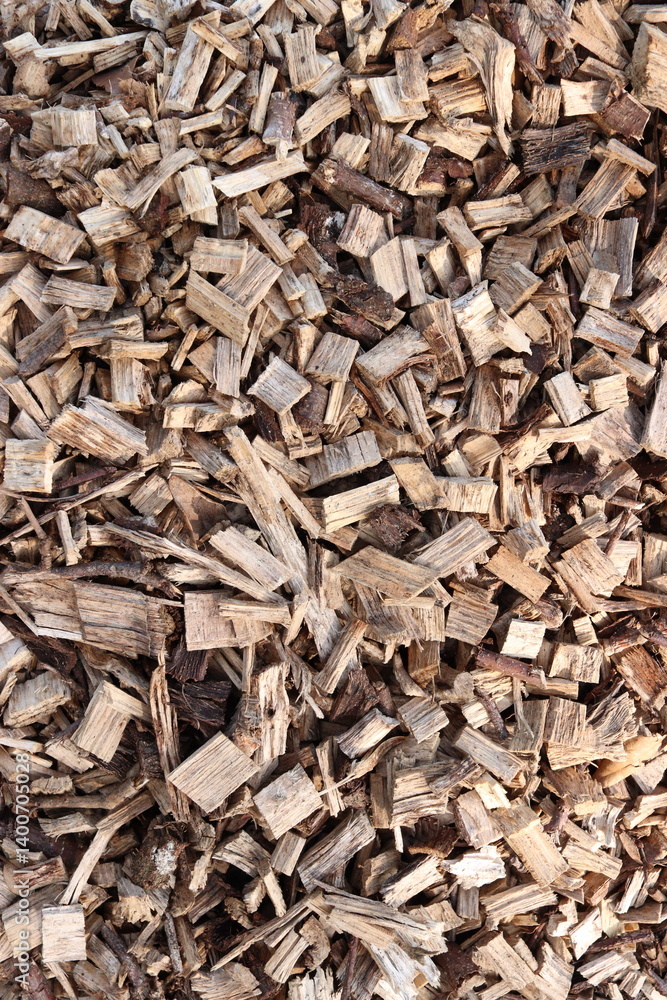 Wood Chips Pile Ground Natural Texture Background Wood Chips Pile Ground Natural Texture Background