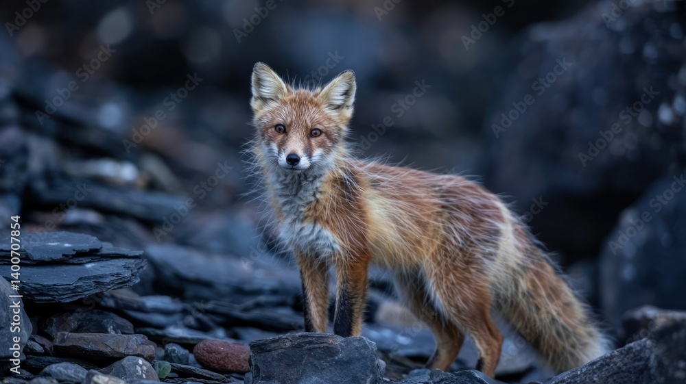 red fox vulpes red fox vulpes
