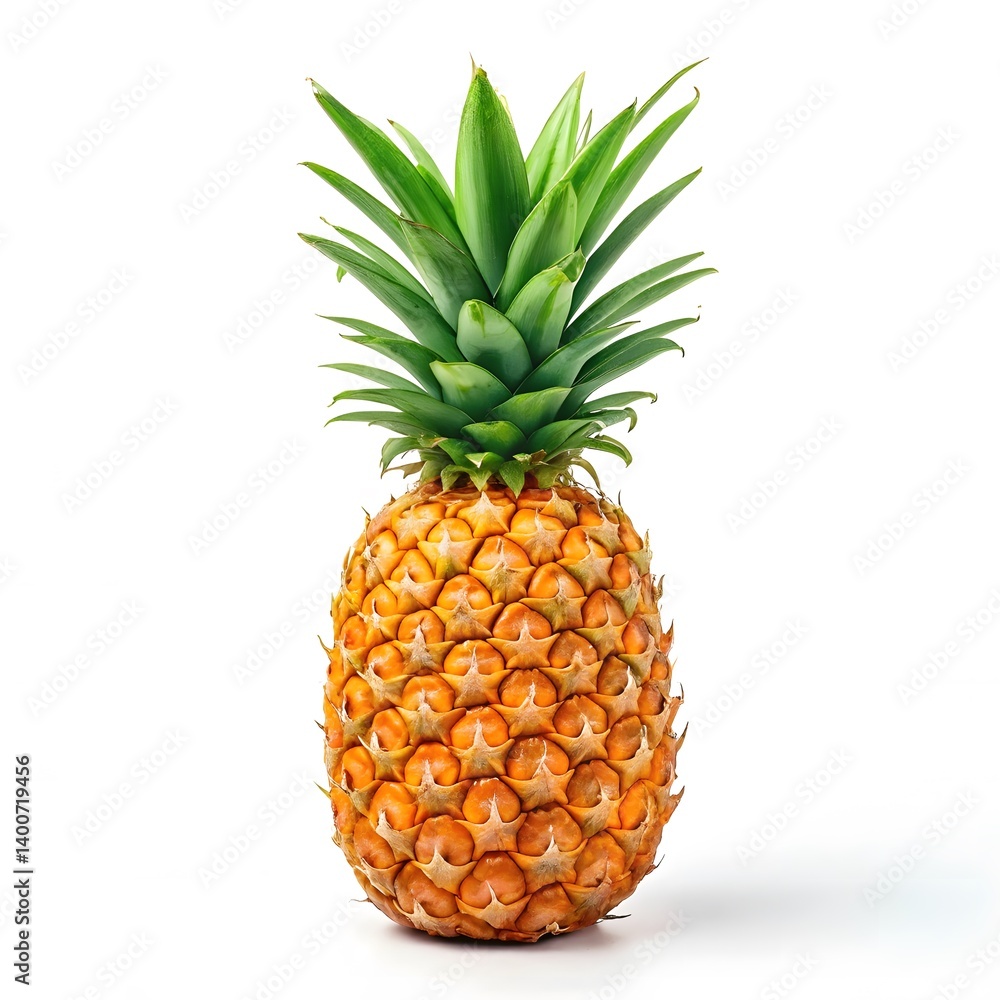 pineapple isolated on white pineapple isolated on white