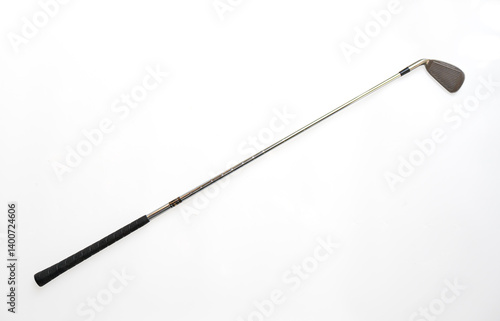 Golf clubs  isolated on a white background.