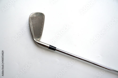 Golf clubs with traces of use for exercise