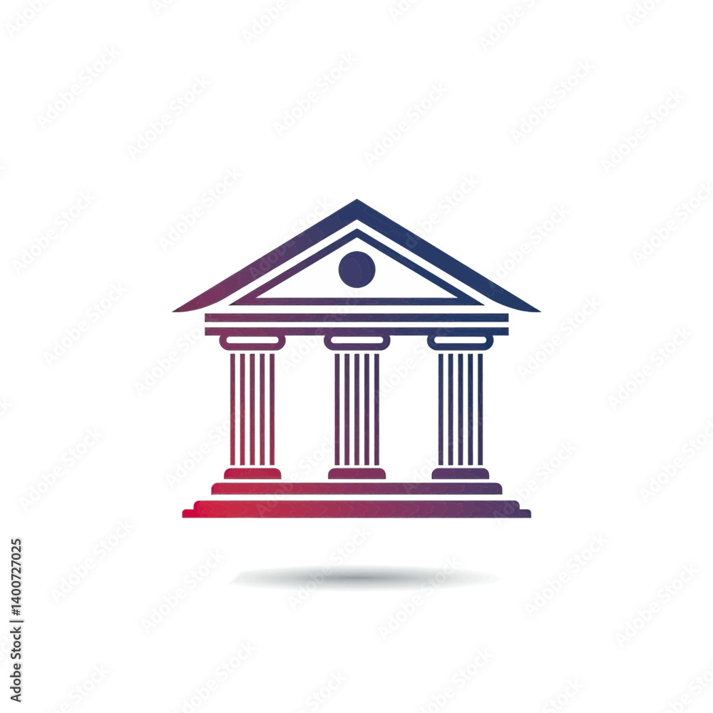 Architectural Icon: This image showcases a digitally created rendering of a classical building facade, emblematic of enduring institutional values. Architectural Icon: This image showcases a digitally created rendering of a classical building facade, emblematic of enduring institutional values.