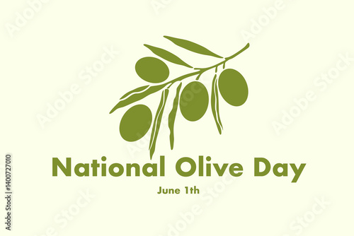 vector illustration of a background for world olive day.