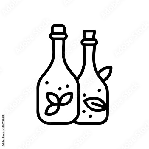 vinegar and oil