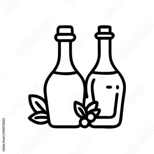 vinegar and oil