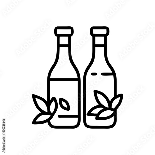 vinegar and oil