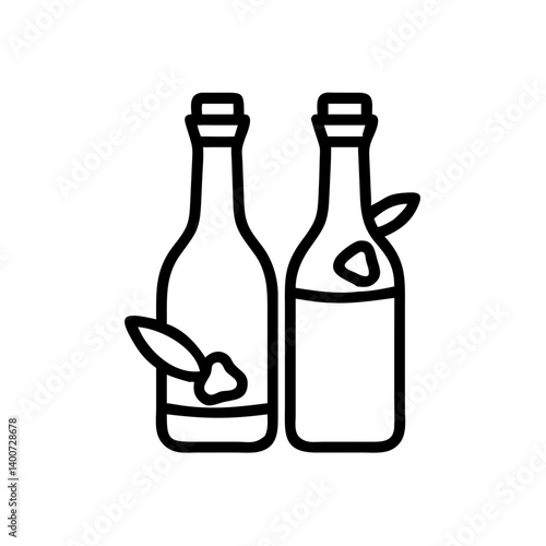 vinegar and oil