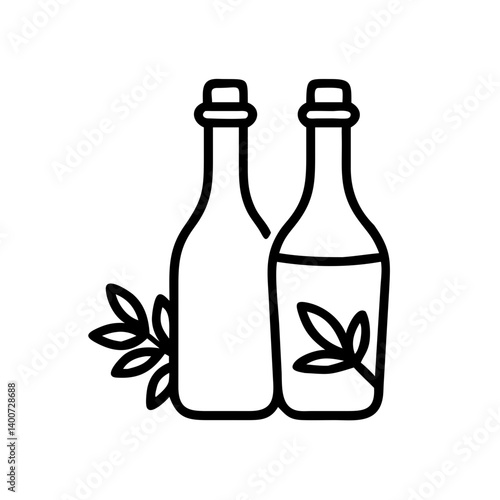 vinegar and oil