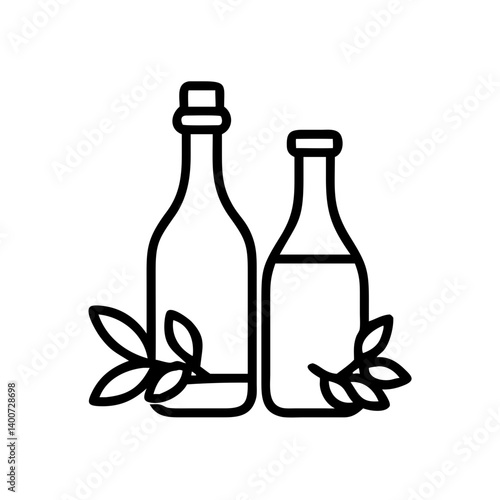 vinegar and oil
