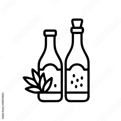 vinegar and oil