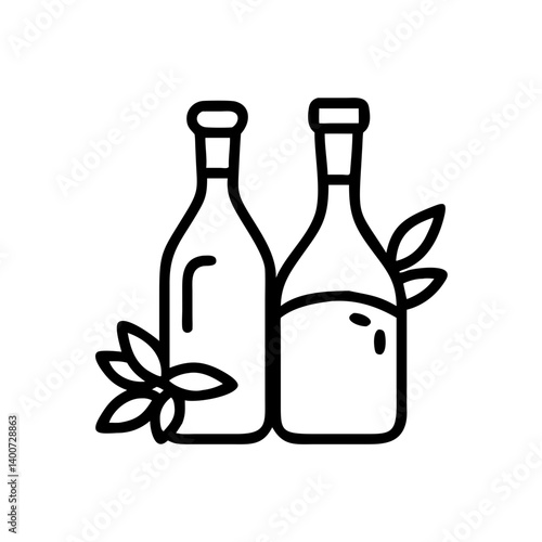 vinegar and oil
