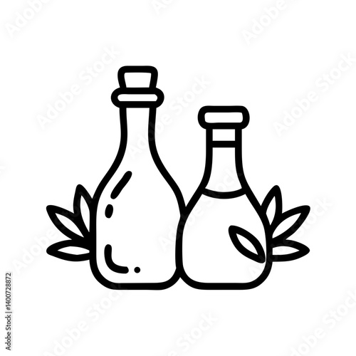 vinegar and oil
