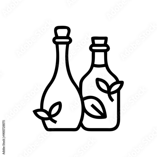 vinegar and oil