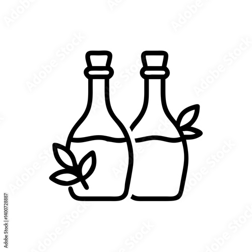 vinegar and oil