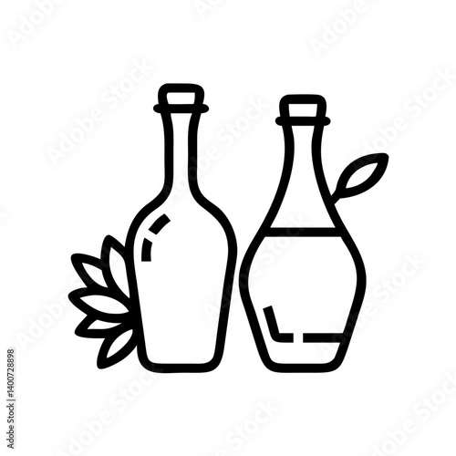 vinegar and oil