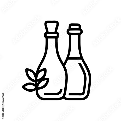 vinegar and oil