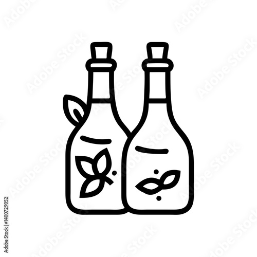 vinegar and oil