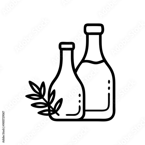 vinegar and oil