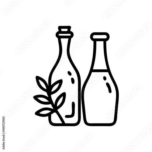 vinegar and oil