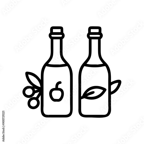 vinegar and oil