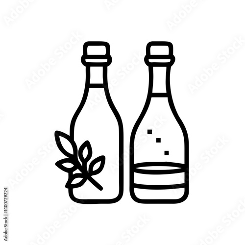 vinegar and oil