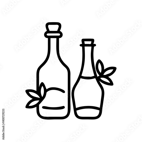 vinegar and oil