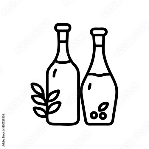 vinegar and oil