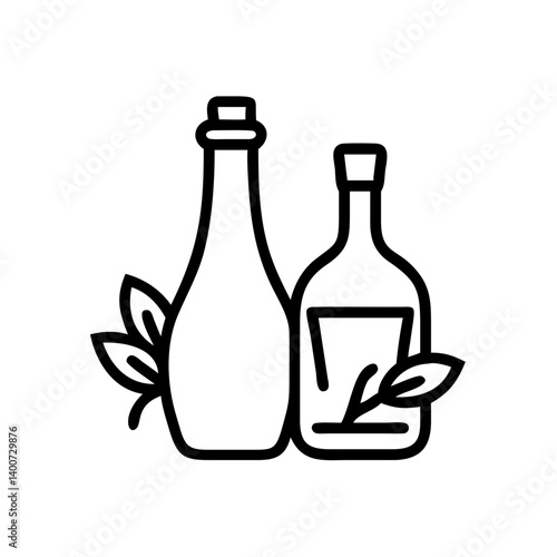 vinegar and oil